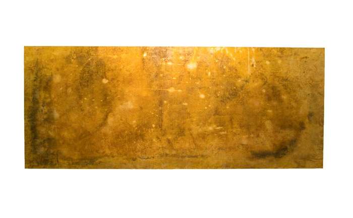 Dark Nebulae, 2023, by Coby Kennedy. Ballistic grade Kevlar®, steel, rust.