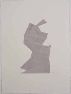 Princess, 2016, by Rachel Hornaday. Collage, printed envelopes, Rives BFK paper.