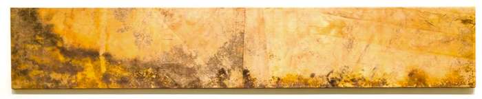 The Kármán Line, 2023, by Coby Kennedy. Ballistic grade Kevlar®, steel, rust.